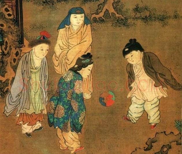 两岸故宫中的《蹴鞠》 | 书画科普