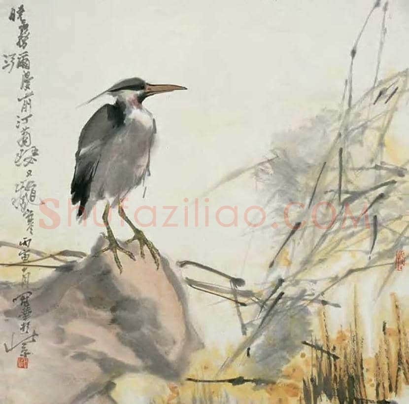 高冠华花鸟画作品欣赏 | 书画常识