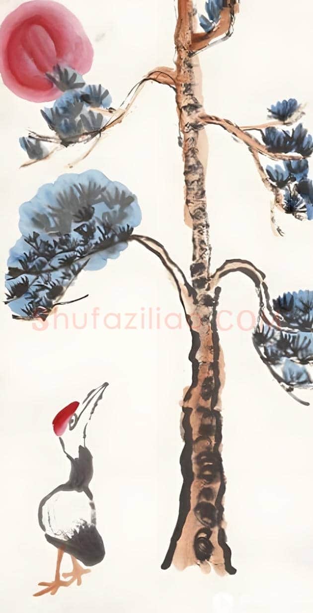 王明明儿童时期画作欣赏 | 书画学堂