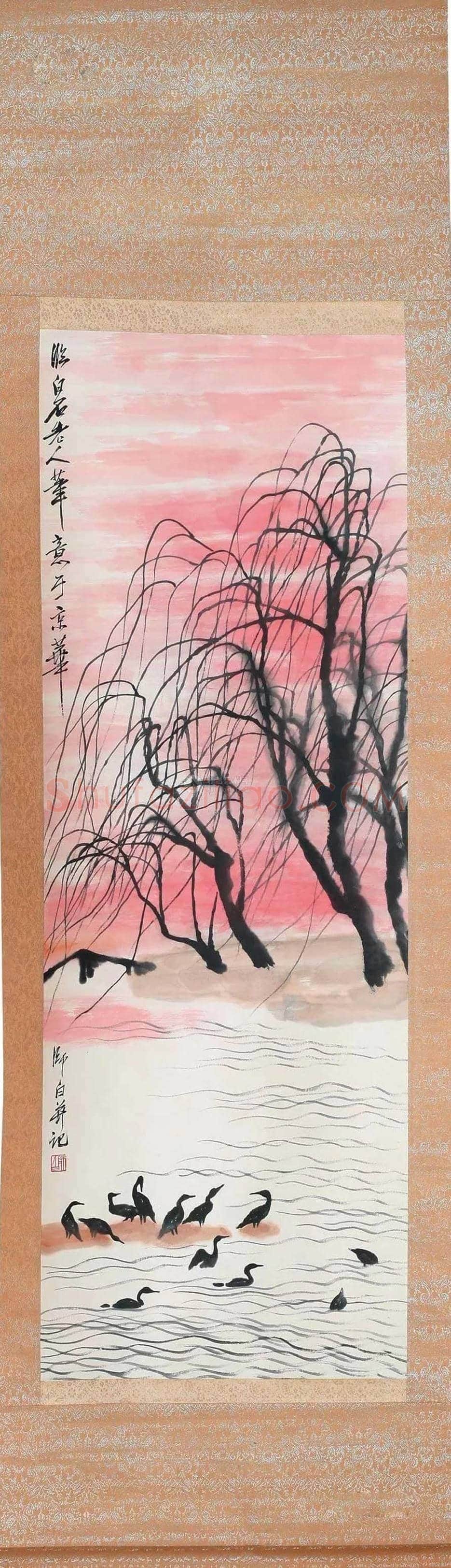 娄师白山水画欣赏 | 书画文摘