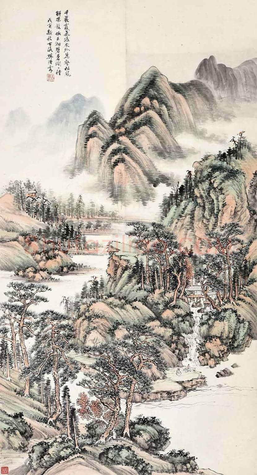 樊浩霖山水画欣赏 | 书画学堂