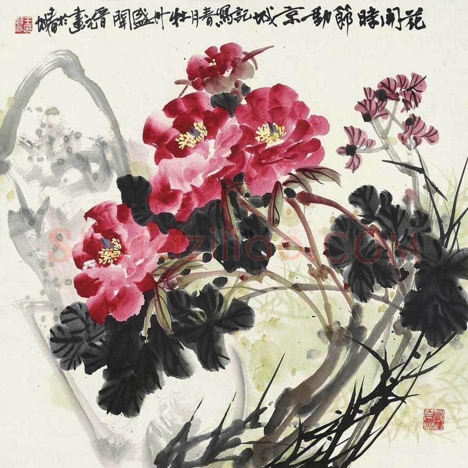 王晋元花鸟画作品欣赏 | 书画学堂