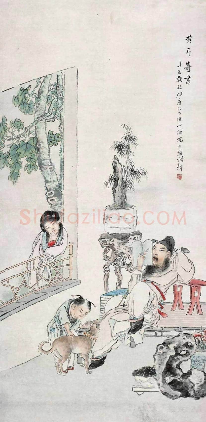 沈心海人物画作品欣赏 | 书画文摘