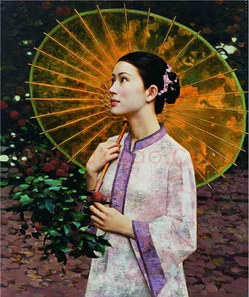 谢楚余:画中佳人 国色天香 | 书画文摘