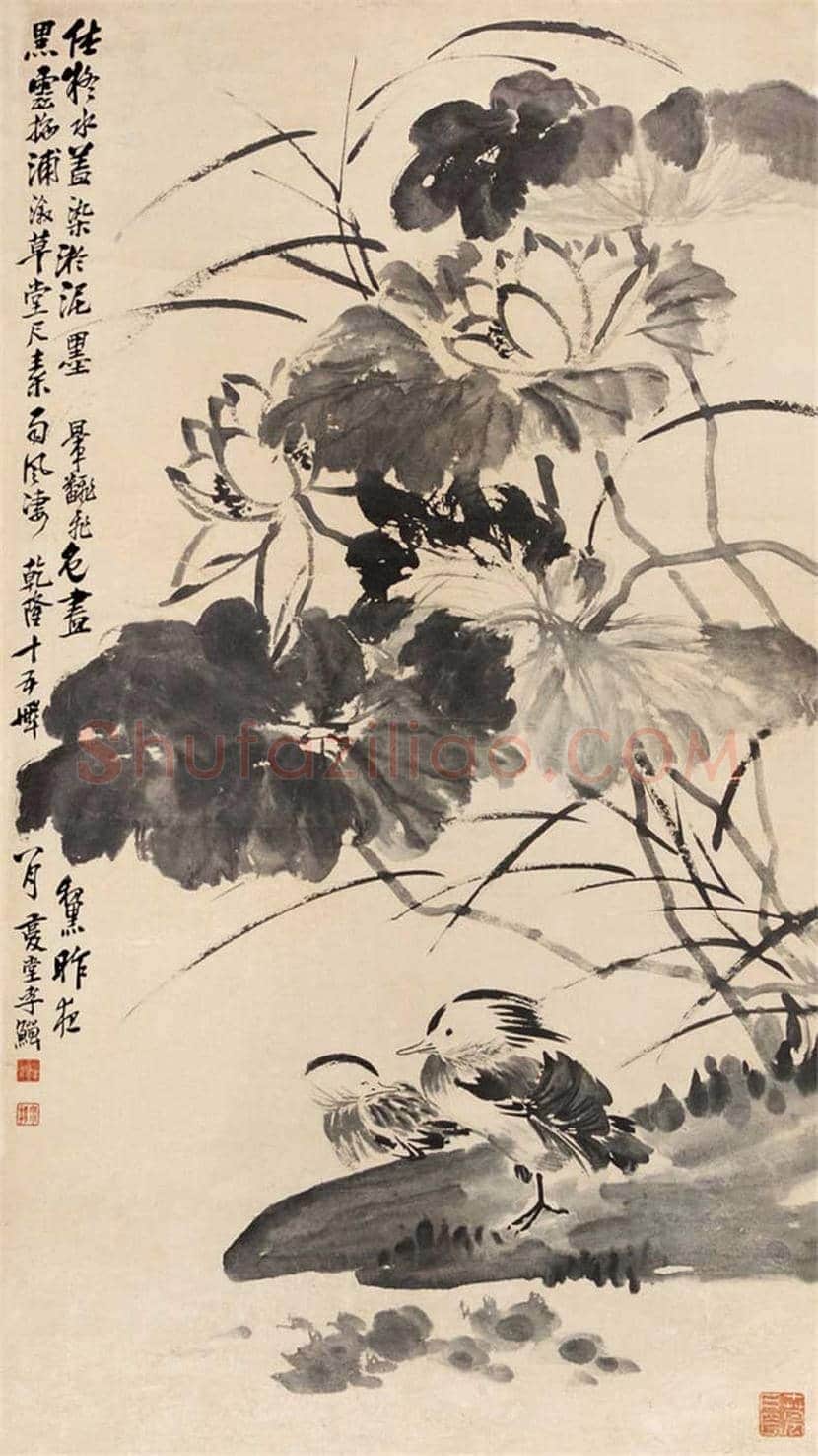 清代李鱓绘画作品欣赏 | 书画知识