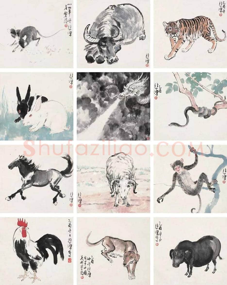 徐悲鸿最贵的国画作品都有哪些? | 书画文摘