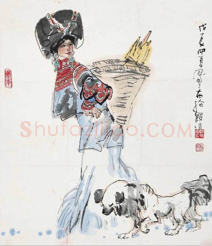杜显清人物画作品欣赏 | 书画常识