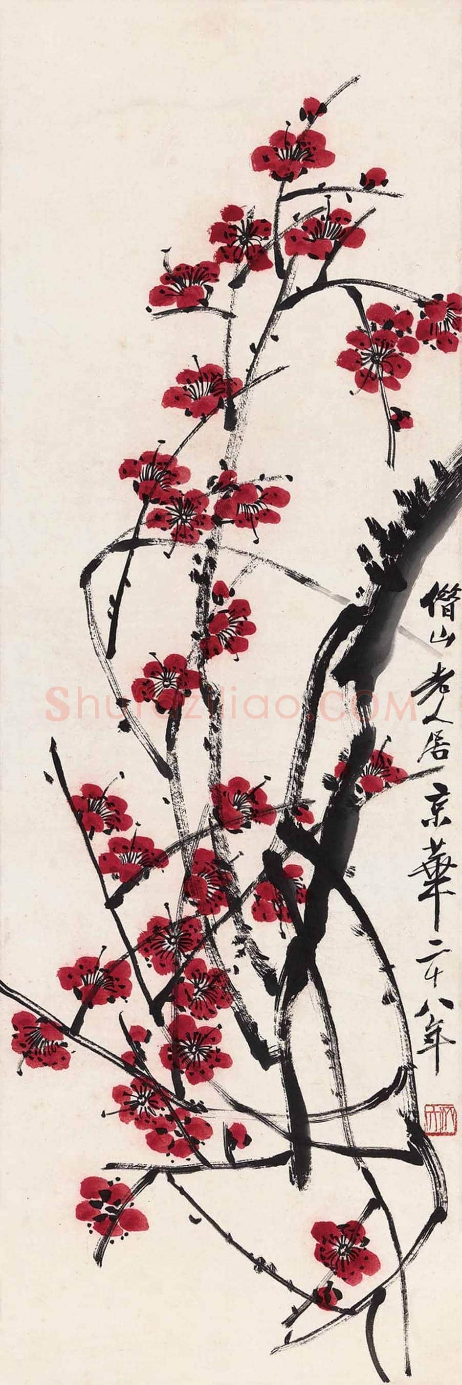 名家笔下的梅花伴您过大年！ | 书画常识
