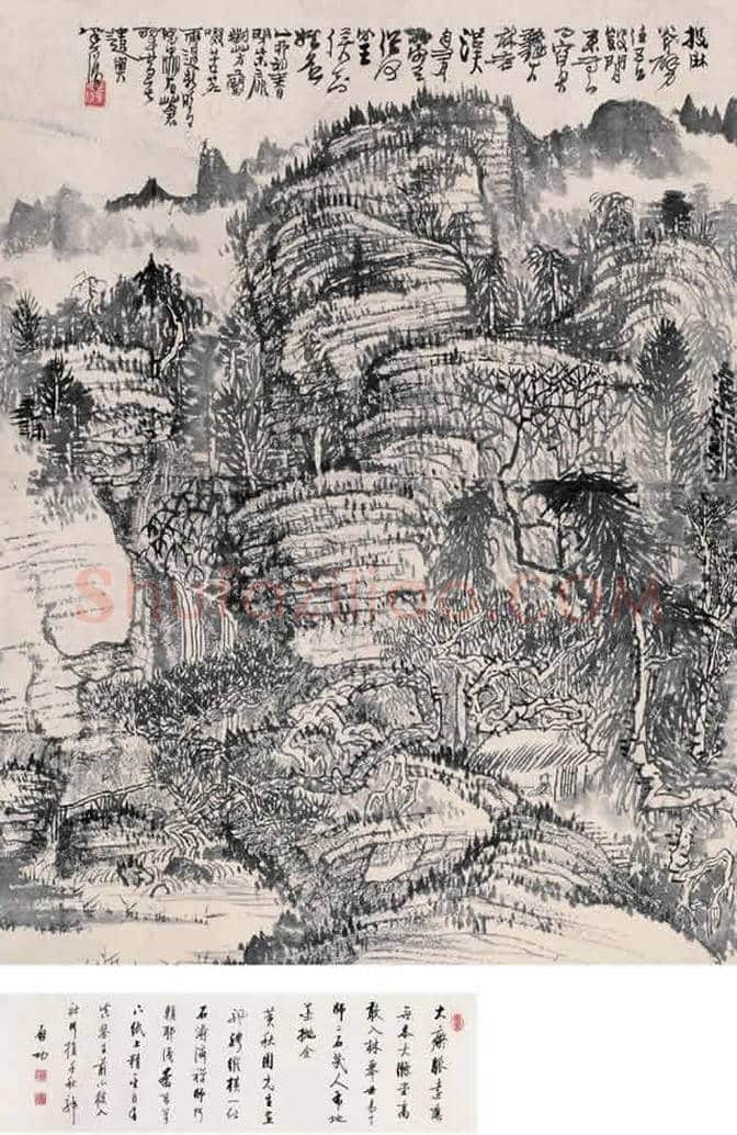 绘画奇人黄秋园作品欣赏(100幅) | 书画百科