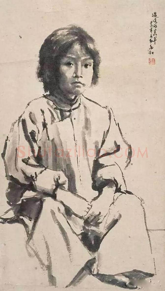 蒋兆和人物画精选 | 书画知识