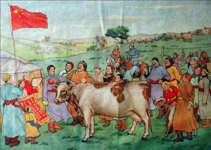 新中国年画上的工农兵形象 | 书画常识