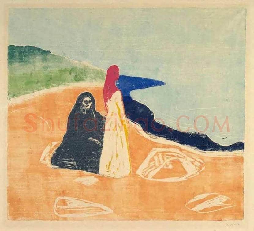 爱德华·蒙克作品欣赏 | 书画科普