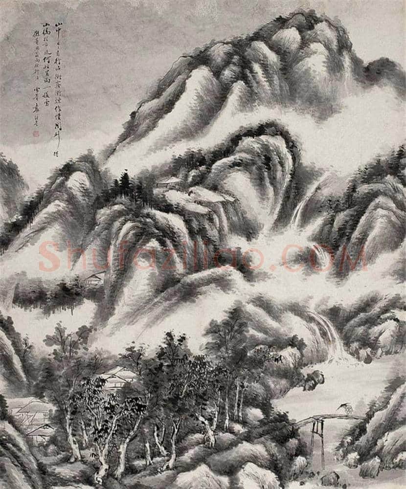 袁培基山水画欣赏 | 书画学堂