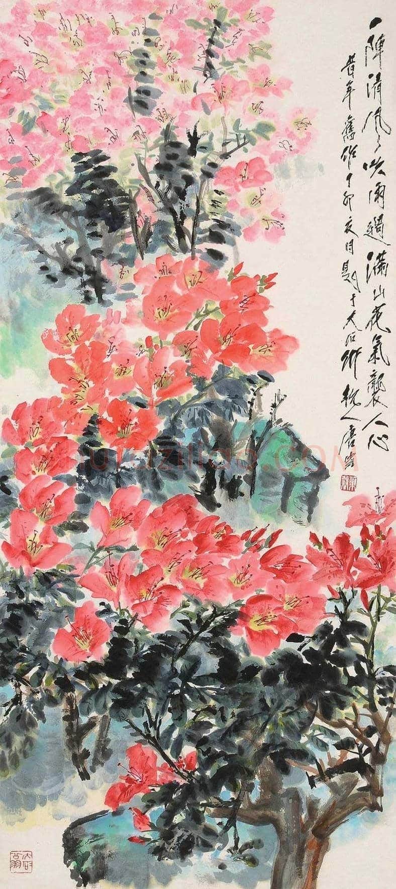 唐云花鸟画作品欣赏 | 书画学堂