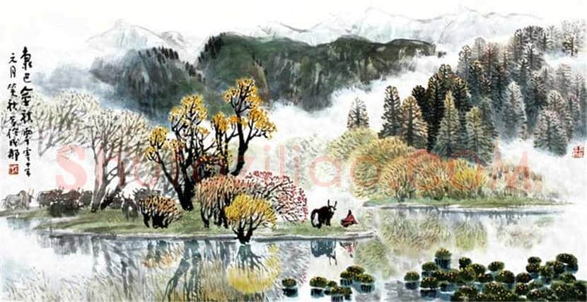 邱笑秋山水画作品欣赏 | 书画文摘