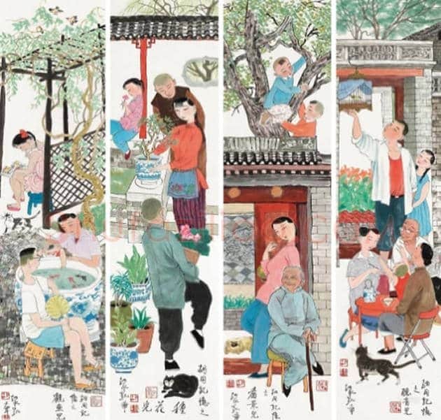 胡永凯作品价格，2018年多少钱一平尺？ | 书画资料