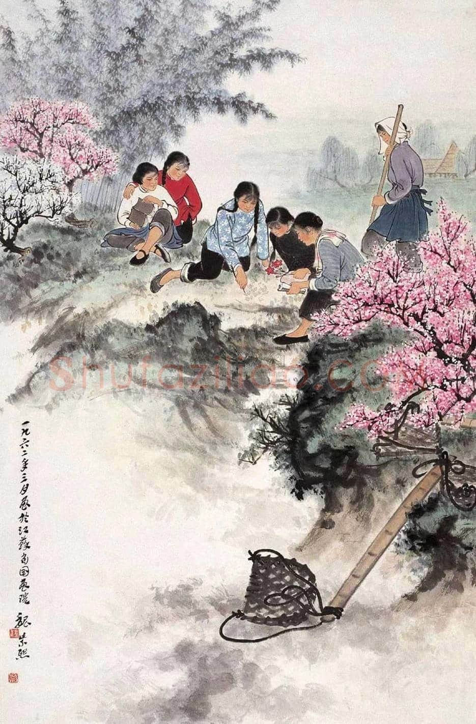 魏紫熙人物画作品欣赏 | 书画资料