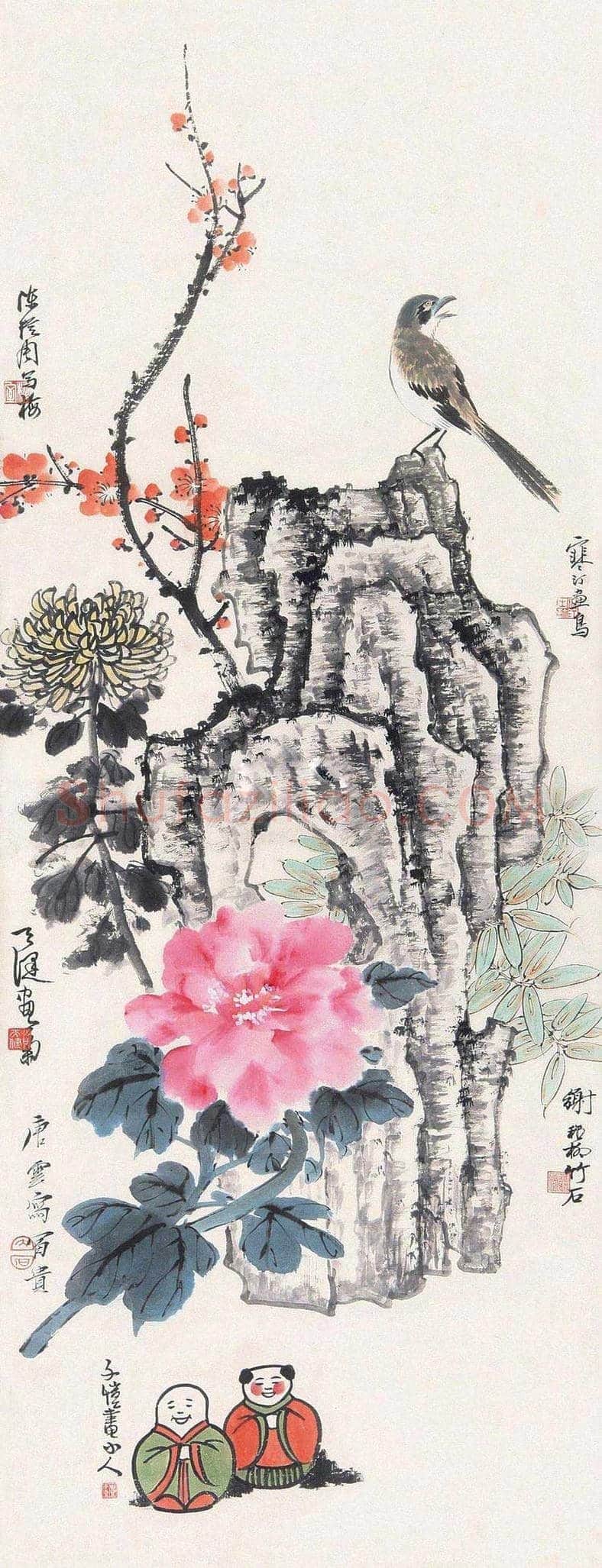 唐云花鸟画作品欣赏 | 书画学堂