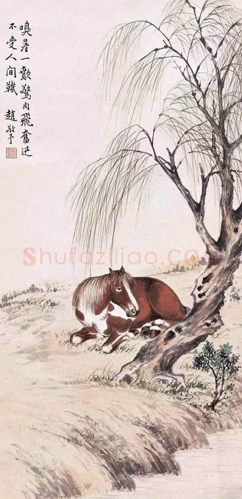 赵敬予作品欣赏，不愧为海派名家！ | 书画科普