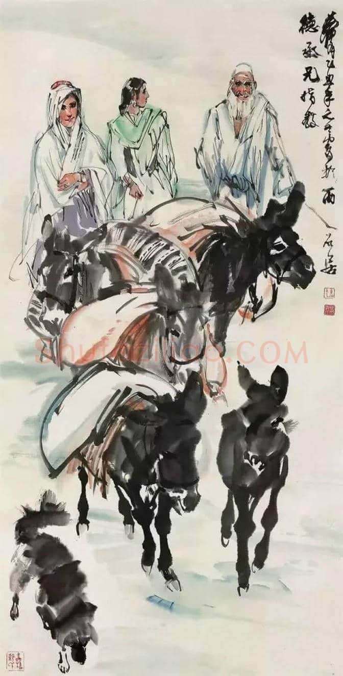 名人字画欣赏：张大千、傅抱石、林风眠等…… | 书画学堂