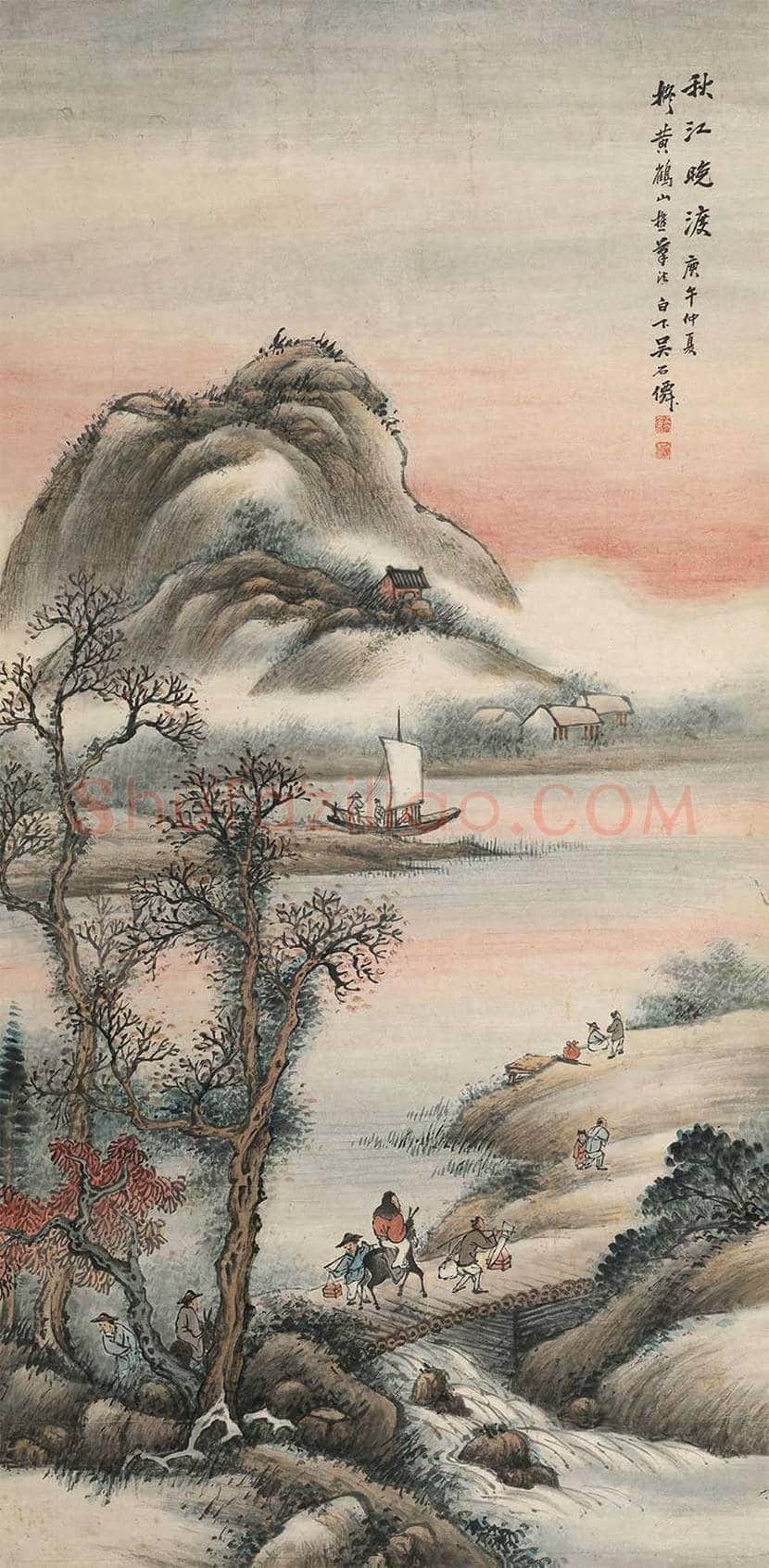 吴石仙山水画欣赏 | 书画科普