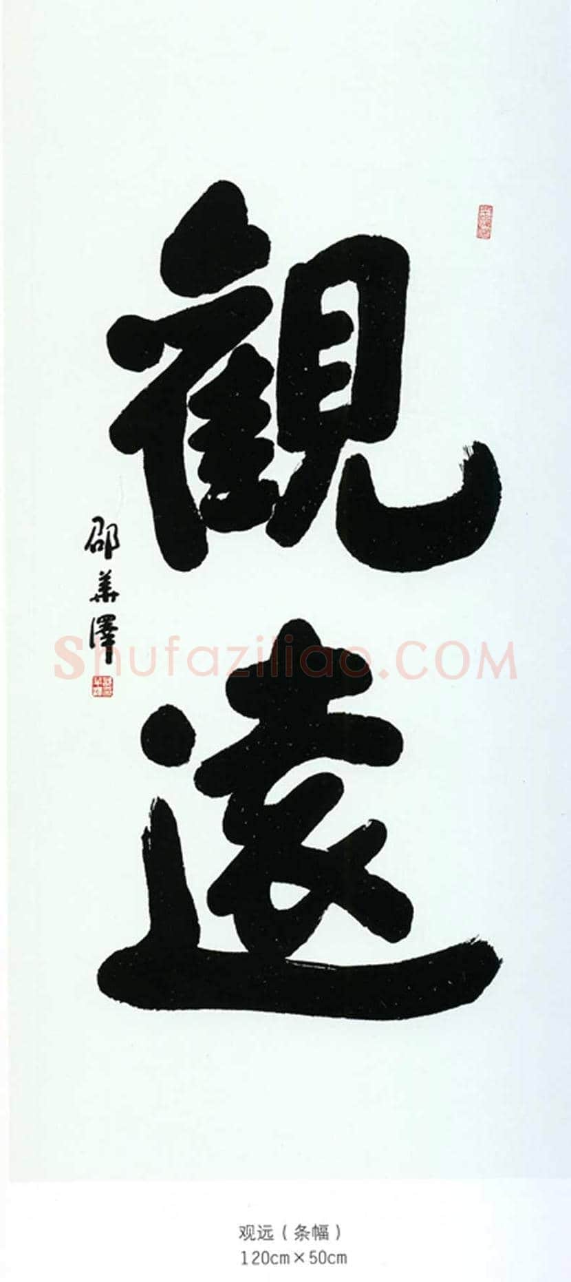 邵华泽书法欣赏 | 书画讲解