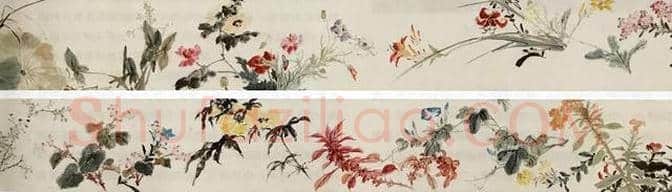 王雪涛《百卉图》中国小写意花鸟绘画巅峰之作 | 书画资料