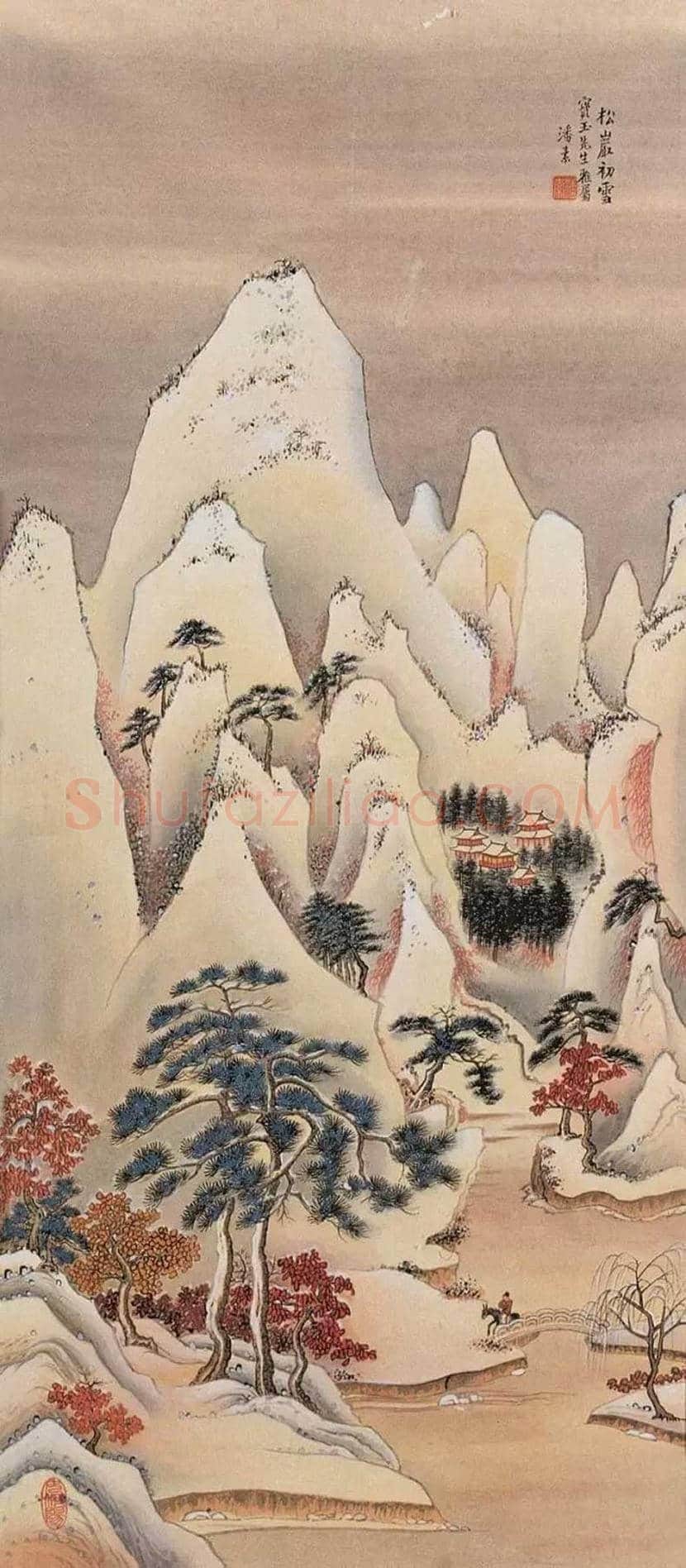 潘素作品欣赏 | 书画资料
