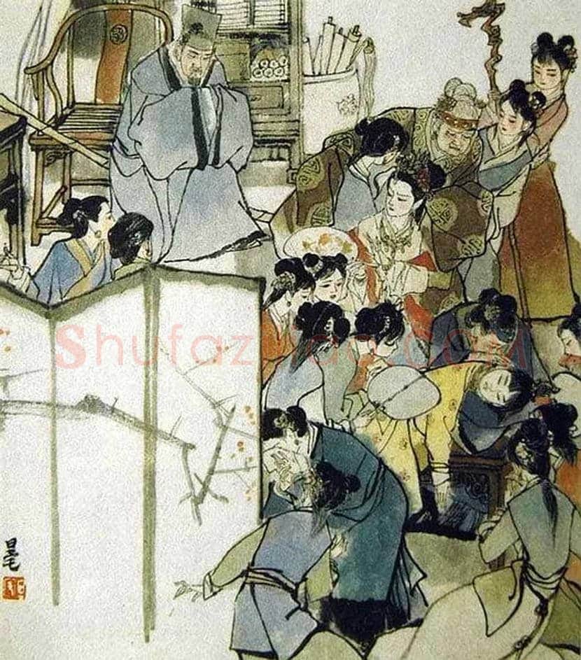 刘旦宅红楼梦插画欣赏 | 书画学堂