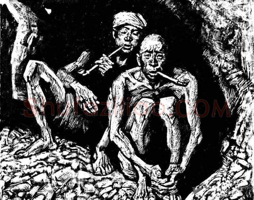 沈尧伊《地球的红飘带》，长征史诗连环画！ | 书画文摘
