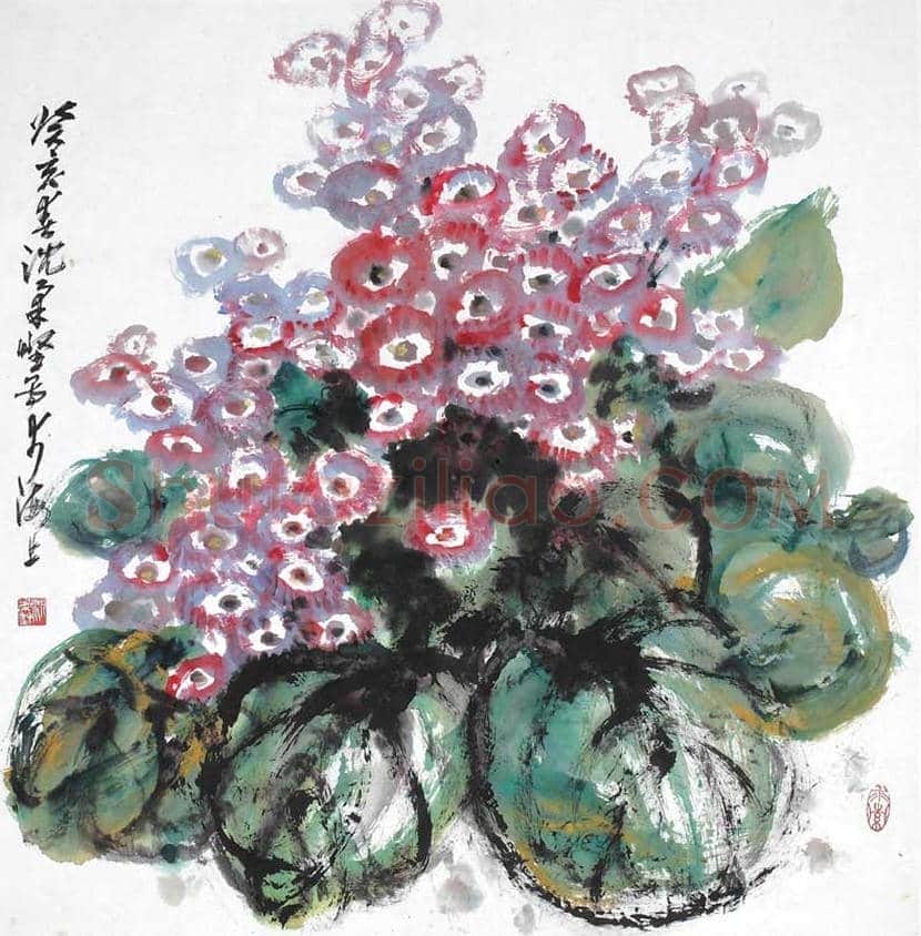 沈柔坚花鸟画作品欣赏 | 书画科普