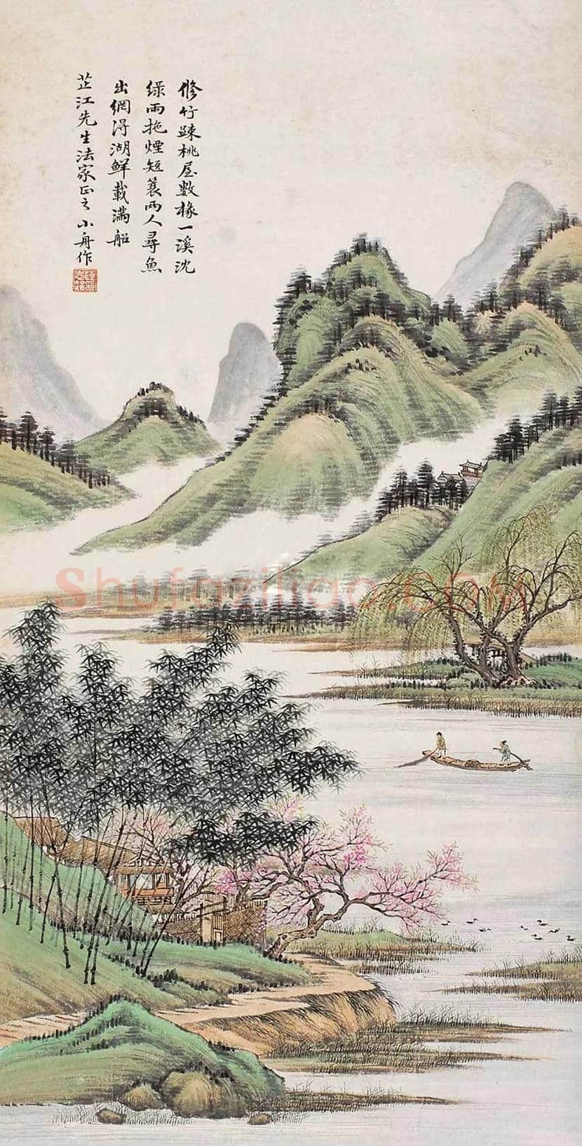 陈小舟国画作品欣赏 | 书画文摘