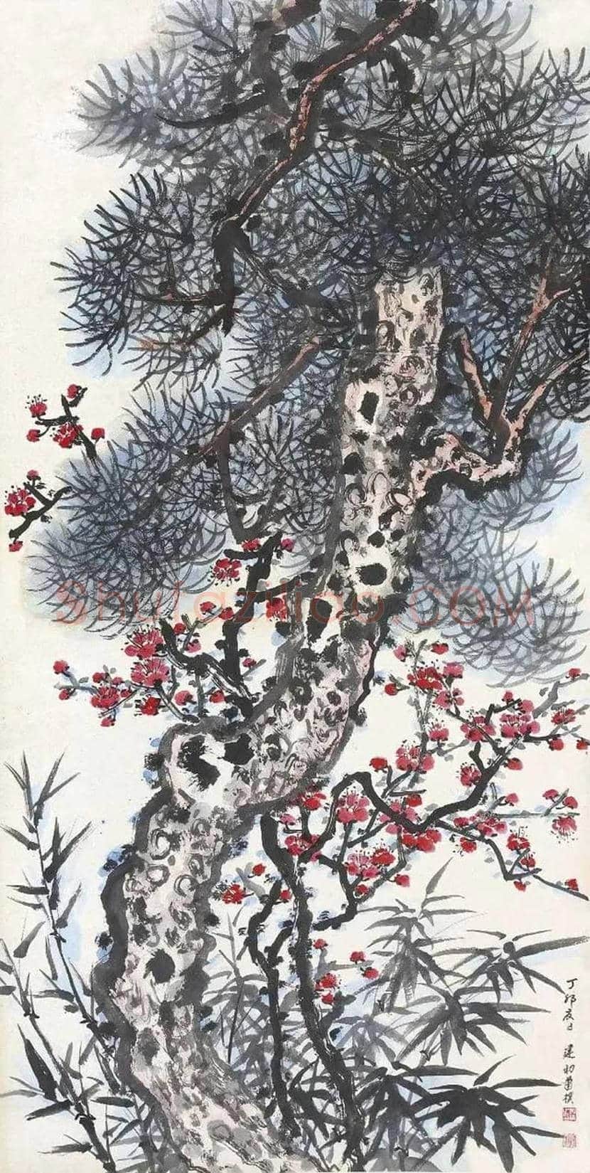 萧建初作品欣赏 | 书画学堂