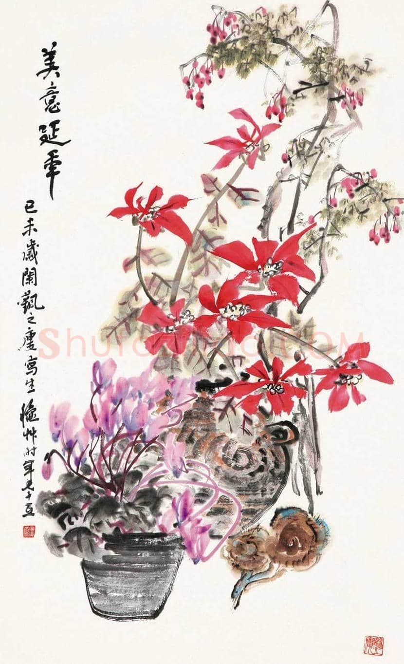 陈秋草简介及作品欣赏 | 书画讲解