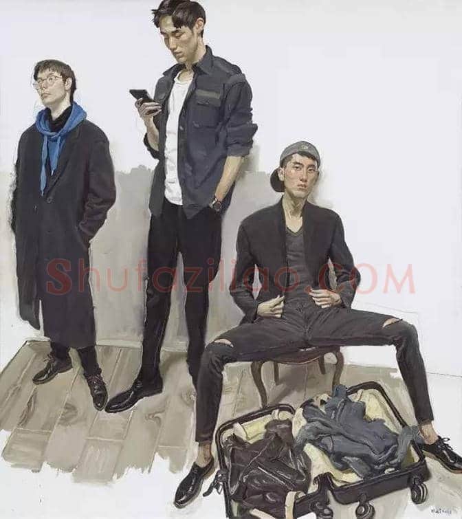 陈丹青作品:有一种优雅而朴素，睿智而率真的气质 | 书画百科
