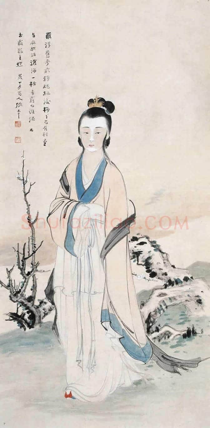 画坛巨匠张大千:创作数百幅《仕女图》 | 书画常识