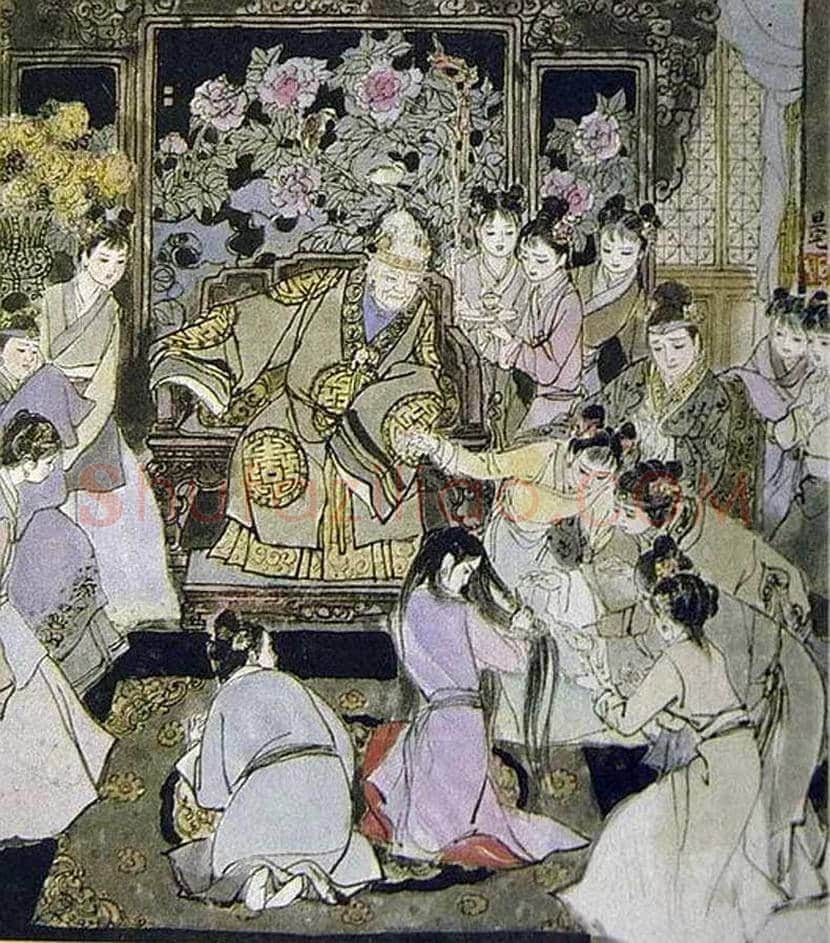 刘旦宅红楼梦插画欣赏 | 书画学堂