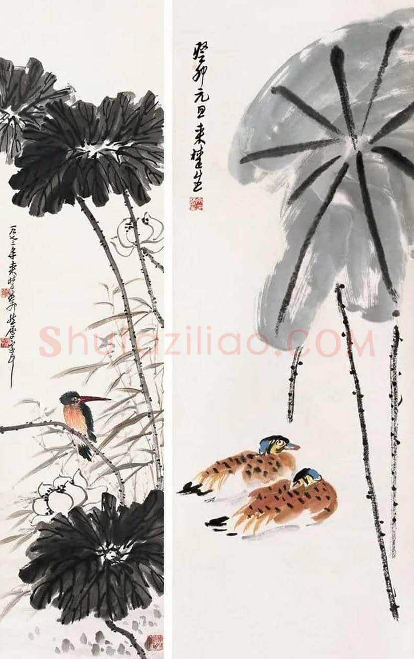 来楚生作品欣赏 | 书画资料
