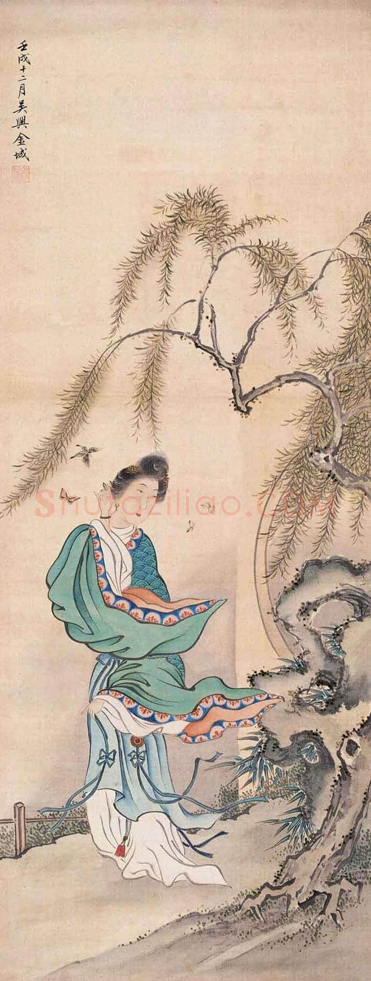 金城人物画欣赏 | 书画知识