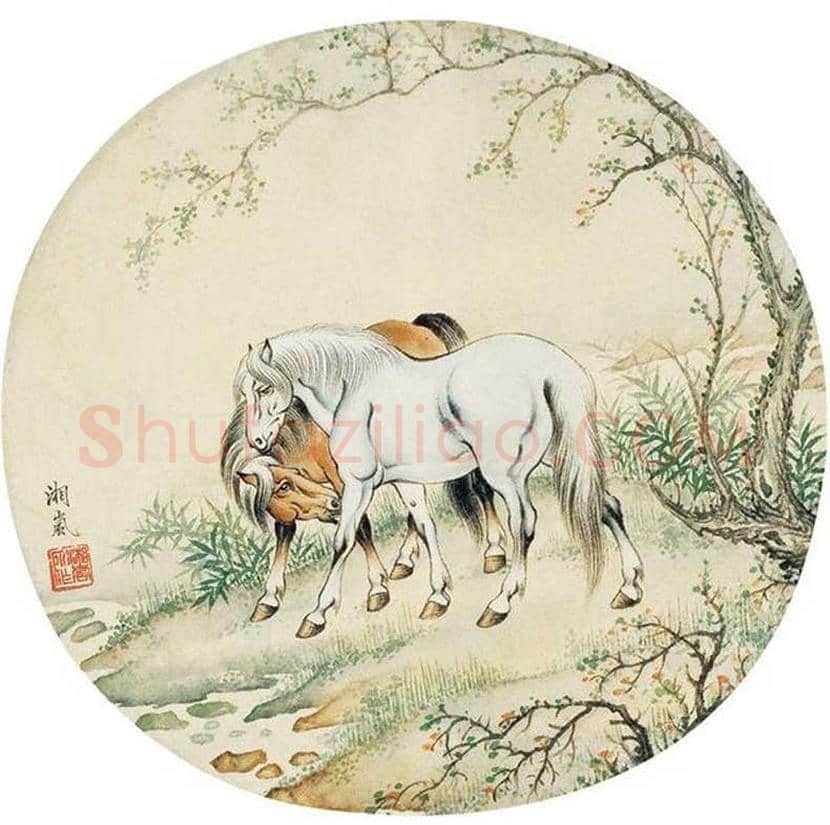 戈湘岚骏马图欣赏 | 书画资料