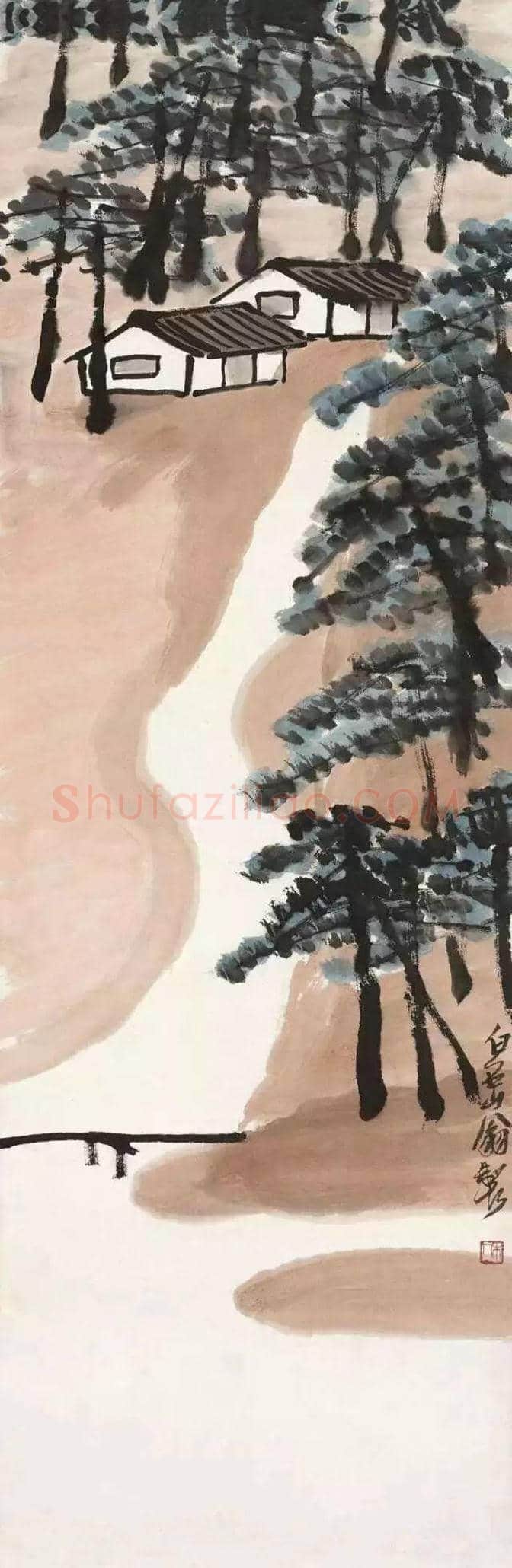 齐白石山水画:一笔一画皆真意 | 书画文摘