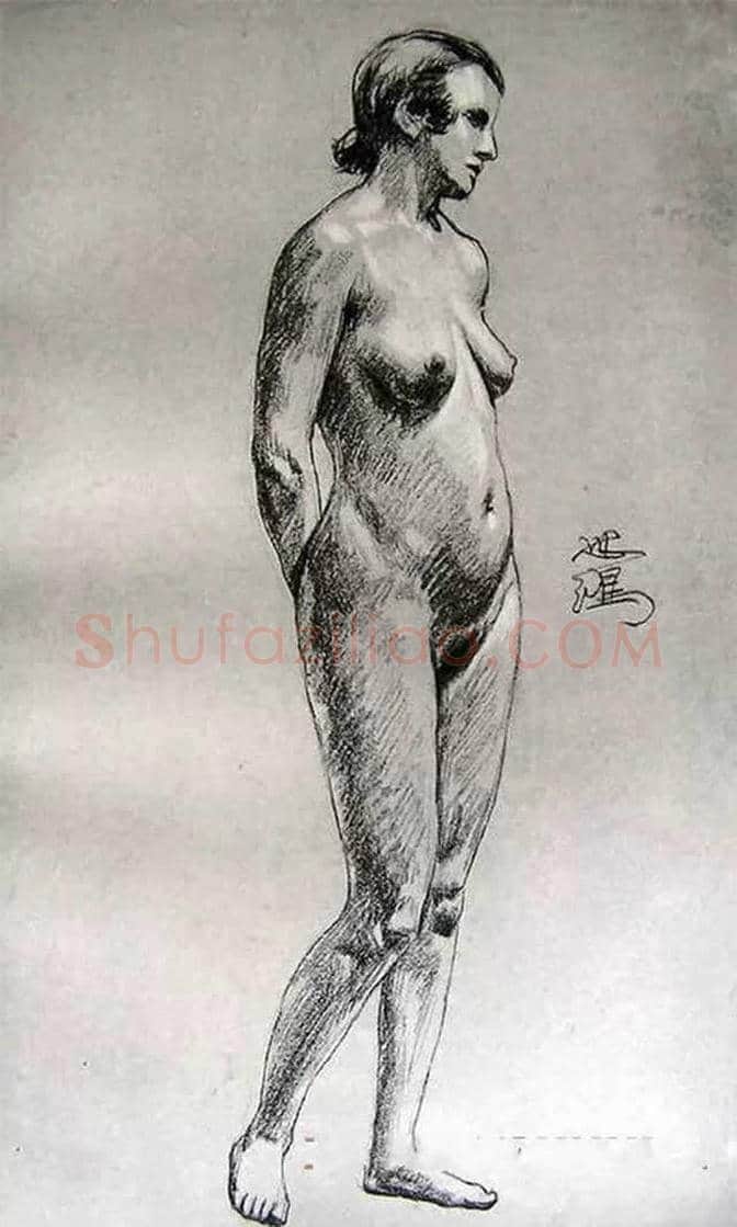 徐悲鸿素描作品（大全） | 书画文摘