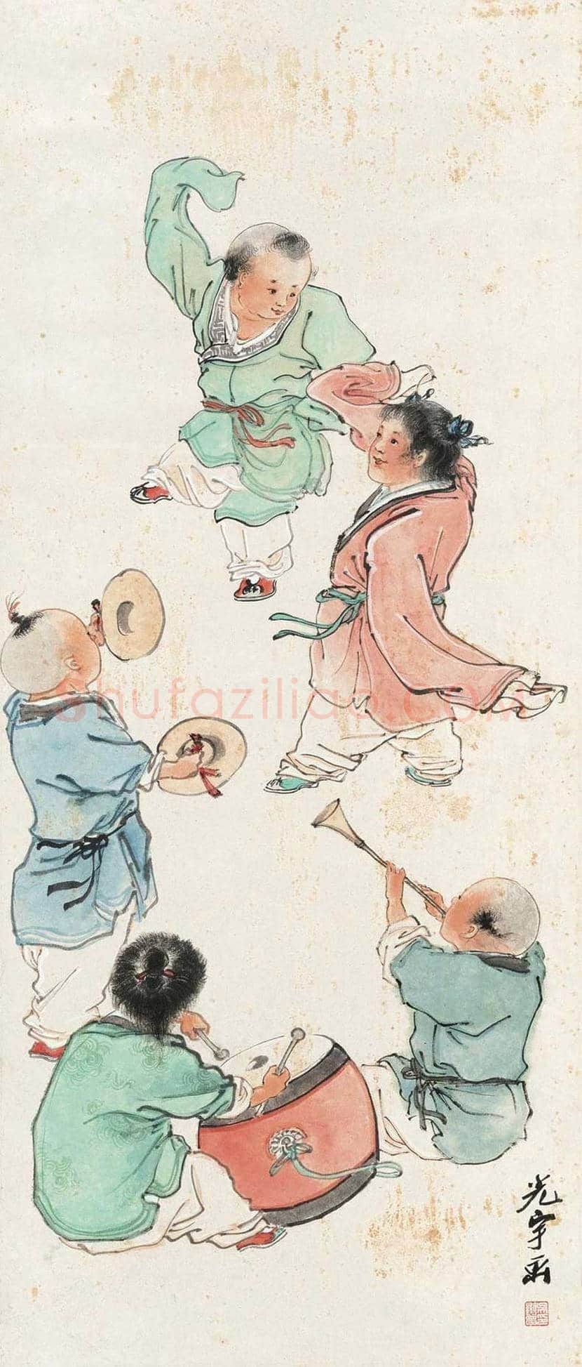 吴光宇人物画作品欣赏 | 书画常识