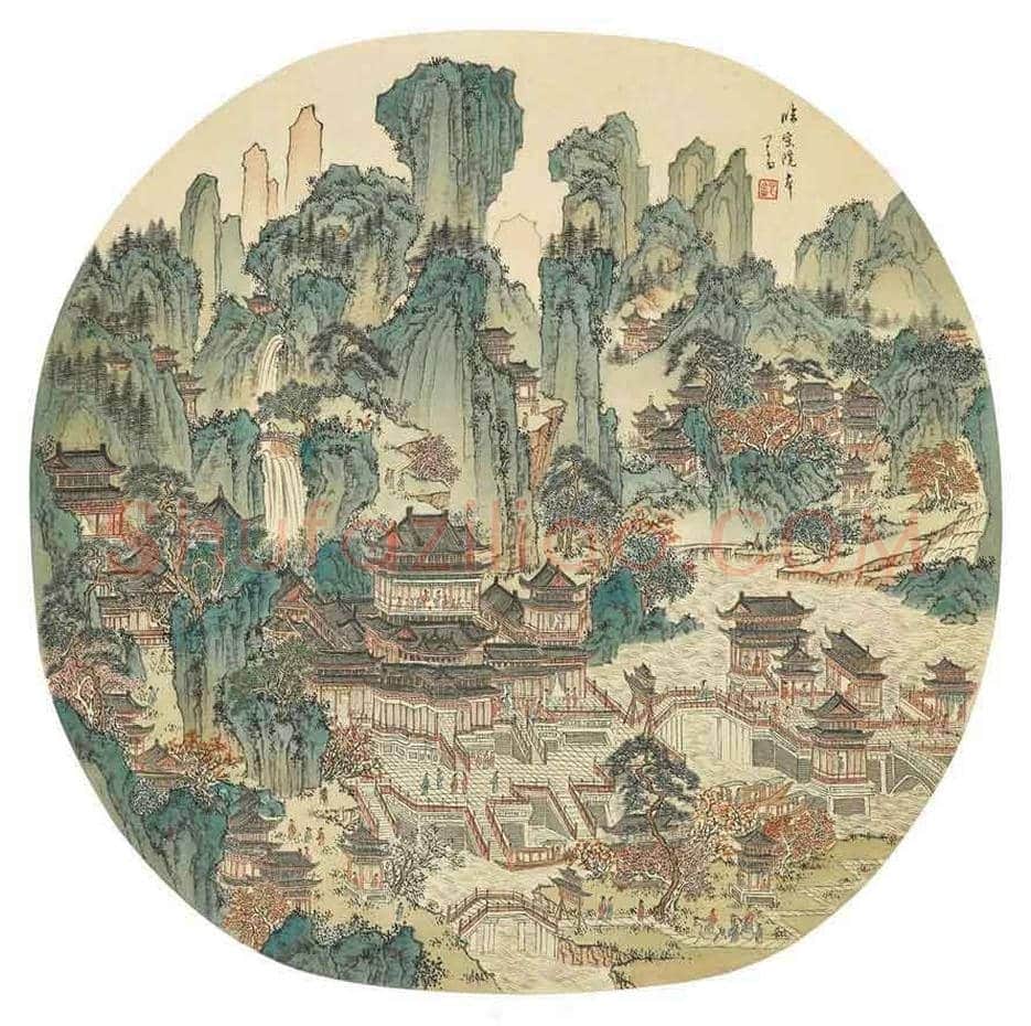 溥儒山水画欣赏 | 书画百科