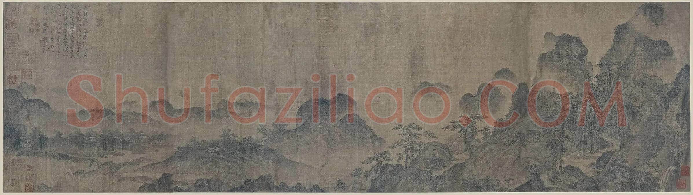 胡舜臣《送郝玄明使秦图》欣赏 | 书画知识