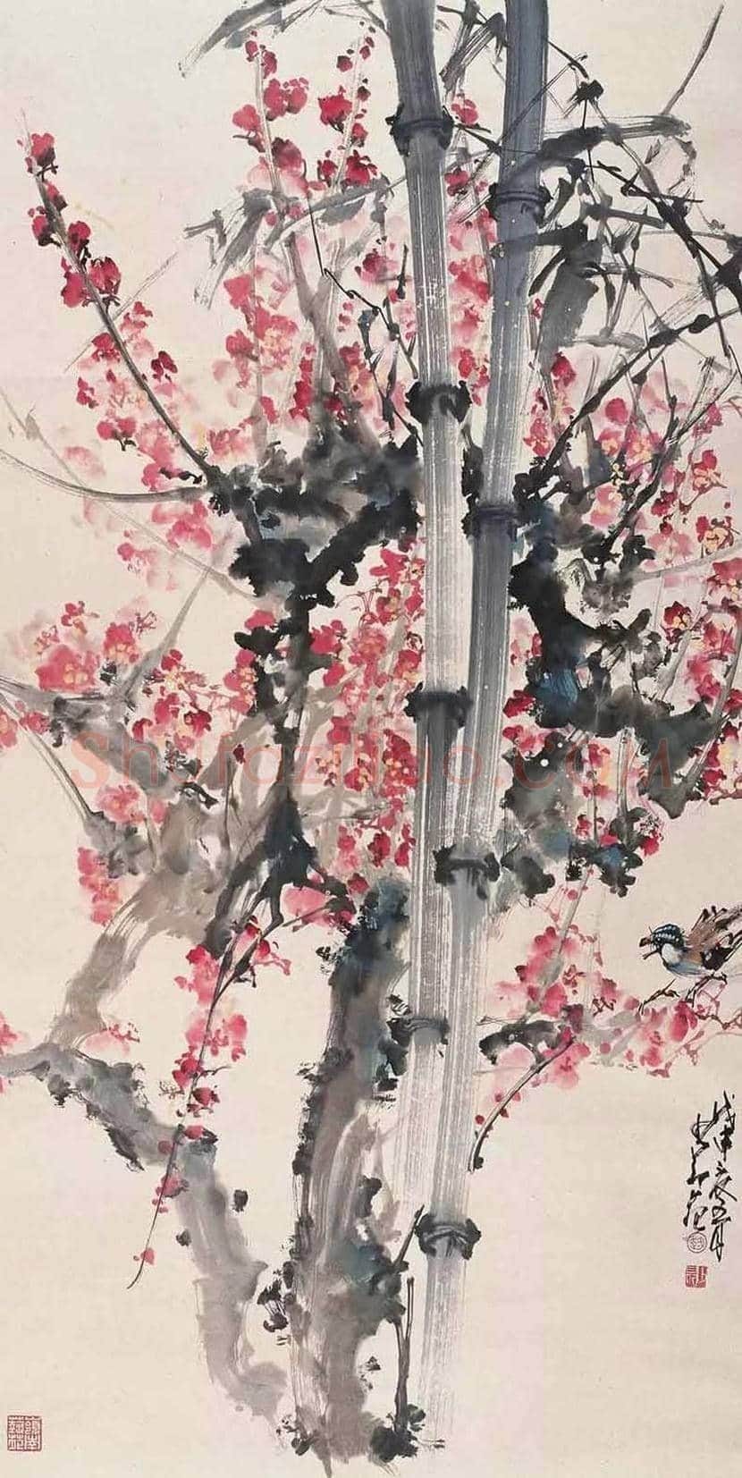 赵少昂:中国花鸟画第一人,当无出其右 | 书画常识