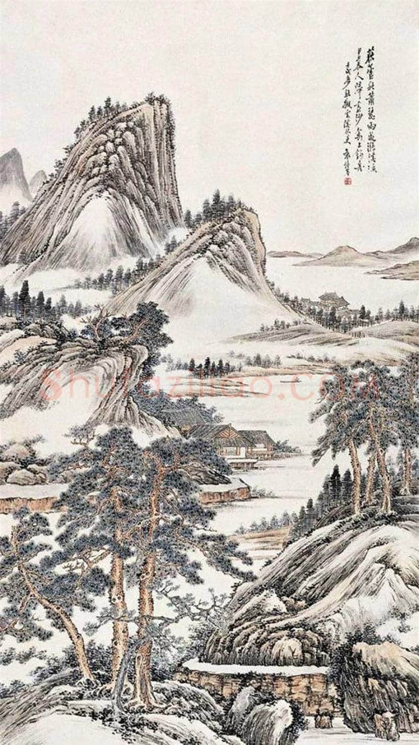 袁培基山水画欣赏 | 书画学堂