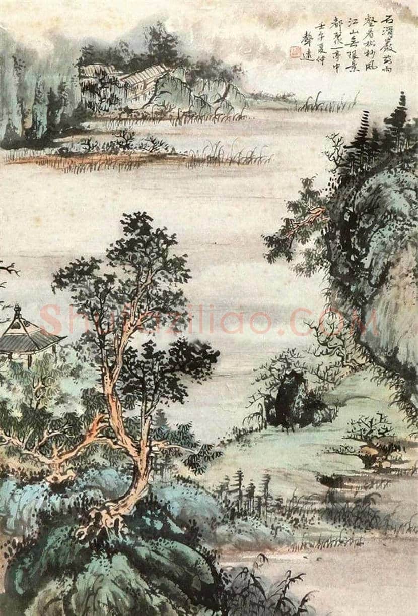 汪声远山水画作品欣赏 | 书画知识