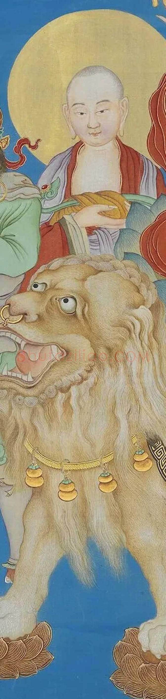 台博藏清《无量寿佛图》欣赏 | 书画知识