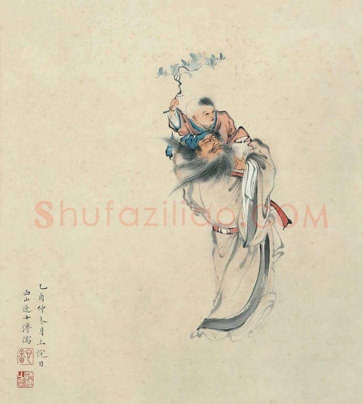 溥儒人物画欣赏【50幅高清大图】 | 书画知识